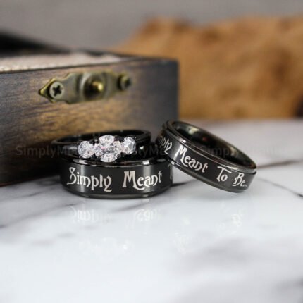 Simply Meant To Be Rings, Simply Meant To Be Wedding Bands, Couple Rings