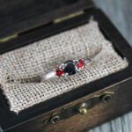 Ride or Die Rings, Black Wedding Bands, Couple Ring Set, Matching Couple Rings - Image 6