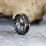 Damascus Steel Ring, Damascus Steel Wedding Band, Damascus Steel Wedding Ring