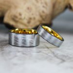 Damascus Steel Rings, Damascus Steel Wedding Bands, Damascus Steel Wedding Rings - Image 5