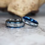 Damascus Steel Rings, Damascus Steel Wedding Bands, Damascus Steel Wedding Rings - Image 4