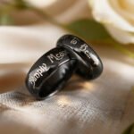 Simply Meant To Be Rings, Simply Meant To Be Wedding Bands, Couple Rings - Image 13