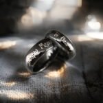 Simply Meant To Be Rings, Simply Meant To Be Wedding Bands, Couple Rings - Image 8