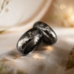 Simply Meant To Be Rings, Simply Meant To Be Wedding Bands, Couple Rings - Image 10