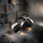 Simply Meant To Be Rings, Simply Meant To Be Wedding Bands, Couple Rings - Image 11