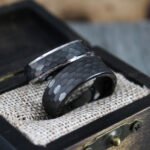 Hammered Wedding Bands, Hammered Rings, Couple Wedding Rings, Matching Rings