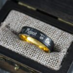 Simply Meant To Be Ring, Simply Meant To Be Wedding Bands, Black Wedding Band