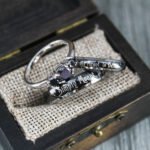 Simply Meant To Be Rings, Simply Meant To Be Wedding Bands, Black Wedding Bands - Image 7