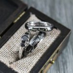 Simply Meant To Be Rings, Simply Meant To Be Wedding Bands, Black Wedding Bands - Image 6