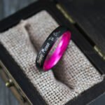 Simply Meant To Be Ring, Simply Meant To Be Wedding Band, Black Wedding Band - Image 3