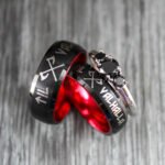 Til Valhalla Rings, Til Valhalla Wedding Bands, Vikings Couple Rings