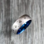 Ace Of Spades Ring, Ace of Spades Wedding Band, Gaming Wedding Band, Poker Ring