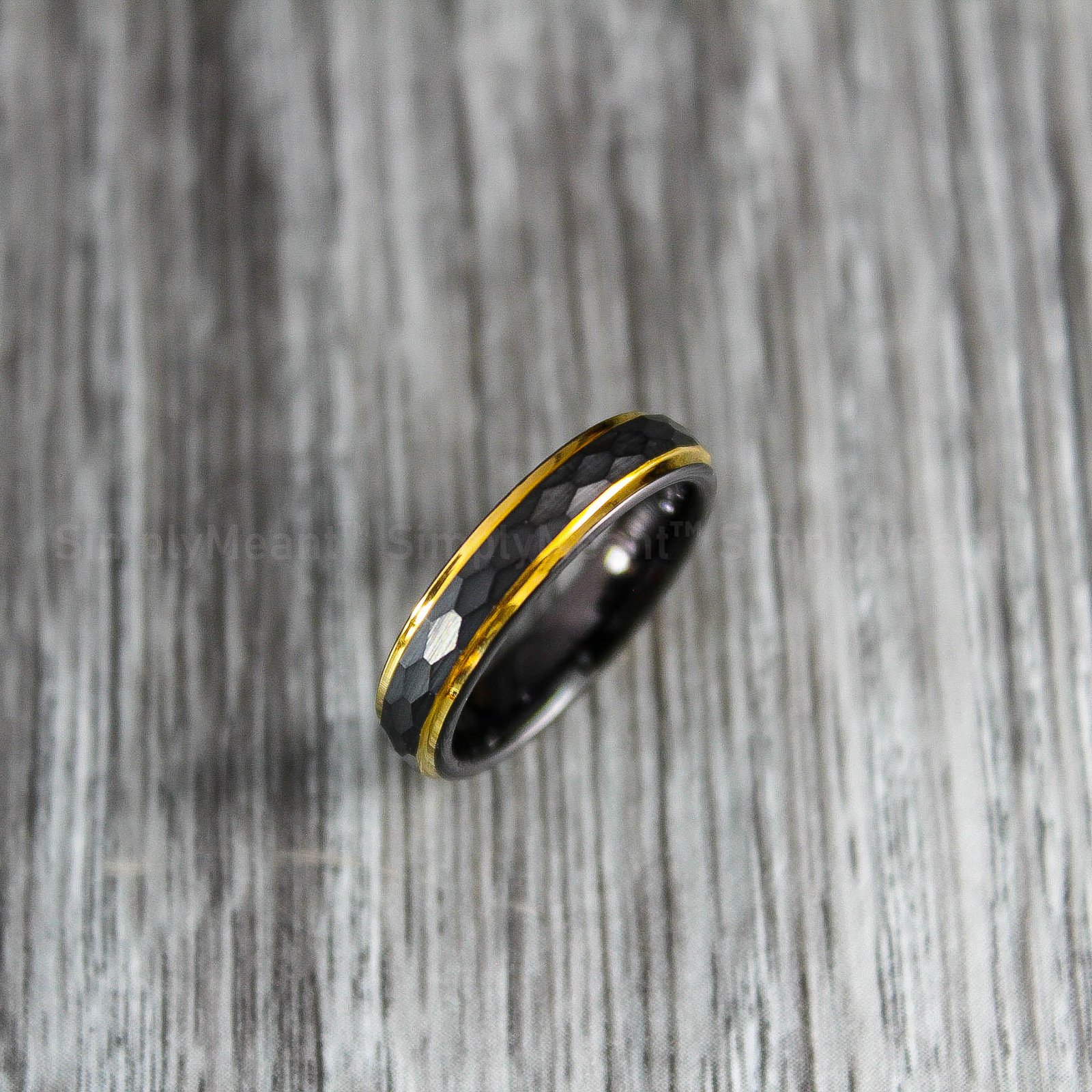 IMG_1695 Hammered Wedding Band, Hammered Ring, Hammered Wedding Ring - Image 1