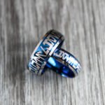Aurebesh Wedding Rings, Star Wars Wedding Rings, Aurebesh Jewelry, Aurebesh Rings