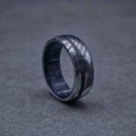 Damascus Steel Ring, Damascus Steel Wedding Band, Damascus Steel Wedding Ring