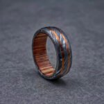 Damascus Steel Ring, Damascus Steel Wedding Band, Damascus Steel Wedding Ring