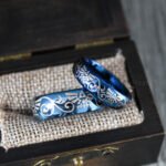 Zelda Wedding Rings, Legend of Zelda Wedding Rings, Zelda Jewelry, Gamer Rings - Image 4