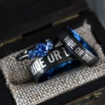 Ride or Die Rings, Ride or Die, Ride or Die Wedding Rings, Ride or Die Wedding Bands, Black Wedding Rings, Black Wedding Bands, Biker Rings