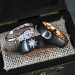 Sun and Moon Rings, Sun and Moon Wedding Bands, Sun and Moon Jewelry, Couple Rings