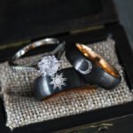 Sun and Moon Rings, Sun and Moon Wedding Bands, Sun and Moon Jewelry, Couple Rings