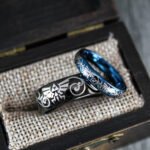 Zelda Wedding Rings, Legend of Zelda Wedding Rings, Zelda Jewelry, Gamer Rings - Image 3