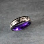 Mickey Mouse Ring, Mickey Mouse Wedding Band, Disney Ring, Disney Jewelry - Image 4