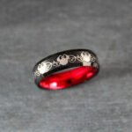 Mickey Mouse Rings, Mickey Mouse Wedding Bands, Matching Couple Rings - Image 5