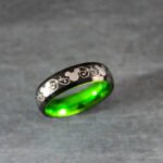 Mickey Mouse Ring, Mickey Mouse Wedding Band, Disney Ring, Disney Jewelry