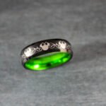 Mickey Mouse Ring, Mickey Mouse Wedding Band, Disney Ring, Disney Jewelry - Image 4