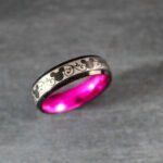 Mickey Mouse Ring, Mickey Mouse Wedding Band, Disney Ring, Disney Jewelry