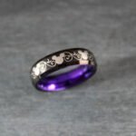 Mickey Mouse Ring, Mickey Mouse Wedding Band, Disney Ring, Disney Jewelry