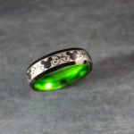 Mickey Mouse Ring, Mickey Mouse Wedding Band, Disney Ring, Disney Jewelry