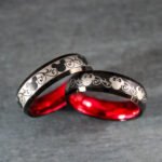 Mickey Mouse Rings, Mickey Mouse Wedding Bands, Matching Couple Rings