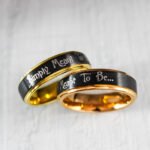 Simply Meant To Be Ring, Simply Meant To Be Wedding Band, Rose Gold Wedding Band - Image 4