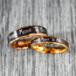Simply Meant To Be Rings, Simply Meant To Be Wedding Bands, Rose Gold Wedding Bands