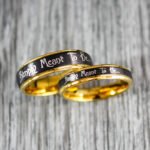 Simply Meant To Be Rings, Simply Meant To Be Wedding Bands, Yellow Gold Wedding Bands