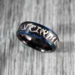 Star Trek Wedding Ring, Klingon Ring, Starfleet  Wedding Ring, Klingon Jewelry, Star Trek Ring