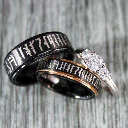 Mandalorian Wedding Rings, Star Wars Wedding Rings, Mandalorian Jewelry, Mandalorian Rings