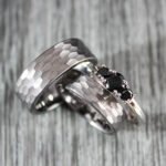 Hammered Rings, Silver Wedding Bands, Hammered Wedding Bands, Silver Wedding Rings