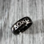 Player 1 Player 2 Ring, Gamer Ring, Gamer Wedding Band, Black Wedding Band, Video Game Ring, Gamer Jewelry, Couple Rings, Matching Rings - Image 5