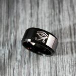 Eye of Horus Ring, Hamsa Wedding Ring, Hamsa Ring, Hamsa Jewelry, Evil Eye Ring