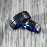 Hammered Wedding Band, Hammered Ring, Hammered Wedding Ring - Image 4