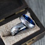 Damascus Steel Rings, Damascus Steel Wedding Bands, Damascus Steel Wedding Rings - Image 4
