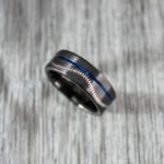 Baseball Ring, Baseball Jewelry, Baseball Stitch Wedding Band