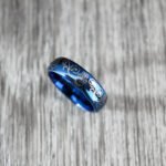 Hamsa Wedding Ring, Hamsa Ring, Hamsa Jewelry, Evil Eye Ring, Blue Ring