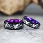 Mickey Mouse Ring, Mickey Mouse Wedding Band, Disney Ring, Disney Jewelry - Image 3