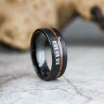 Ride or Die Ring, Ride or Die, Ride or Die Wedding Ring, Ride or Die Wedding Bands, Black Wedding Ring, Black Wedding Band, Biker Ring