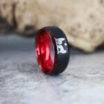 Wolves Ring, Howling Wolves Wedding Band, Wolf Jewelry, Hunting Ring