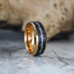 Ride or Die Ring, Ride or Die, Ride or Die Wedding Rings, Ride or Die Wedding Band, Black Wedding Ring, Black Wedding Band, Biker Ring - Image 5