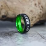 Ride or Die Ring, Ride or Die, Ride or Die Wedding Rings, Ride or Die Wedding Band, Black Wedding Ring, Black Wedding Band, Biker Ring